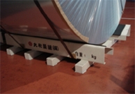 Pallet for aluminum coil